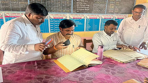 maratha reservation bhose found 14 kunbi record manoj jarange patil solapur