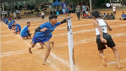Schoolympics 2023 : रमणबागच्या न्यू इंग्लिशची खो-खो स्पर्धेत मुलांच्या गटात आगेकूच 