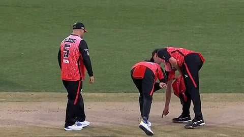 BBL clash abandoned due to dangerous pitch Melbourne Renegades vs Perth Scorchers