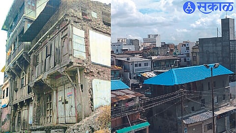 The Vanishing Wada Culture of Old Nashik Area. and Village area awaiting development
