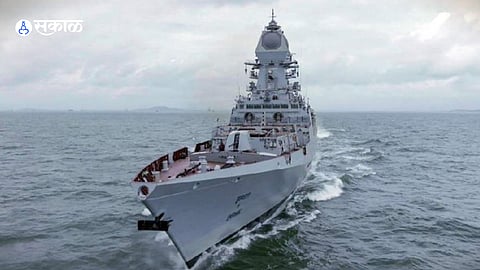 INS Imphal warship to be commissioned today strengths features marathi news  