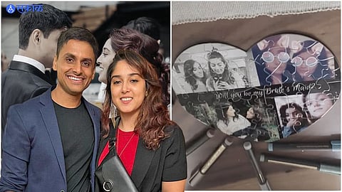 Aamir Khan's daughter Ira wedding with Nupur Shikhare  sends puzzles to invite friends video viral 