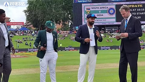 SA vs IND 1st Test : संघाला मोठा धक्का! पहिल्याच दिवशी कर्णधार जखमी; आज खेळण्यावर सस्पेंस