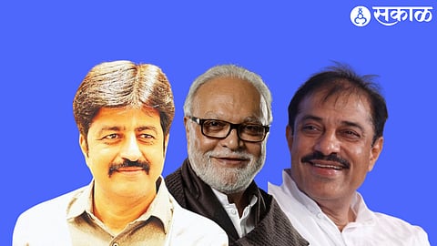 Minister Bhujbal, District President Adv. Ravindra Pagar, City President Ranjan Thackeray
