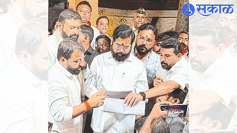 Chief Minister Eknath Shinde while commenting on Manoj More, Sanjay Walhe's statement of demand for increased housing of municipality.