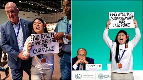 who is 12 years old indian climate activist licypriya kangujam  opposed fossil fuels in cop28 dubai
