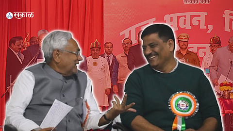 Nitish Kumar trusted leader-Important role in alliance with BJP-Who is Sanjay Jha-bihar marathi news