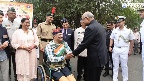 governor ramesh bais inaugurates try services veterans day mumbai
