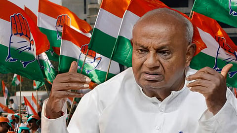 Congress Government Karnataka HD DeveGowda