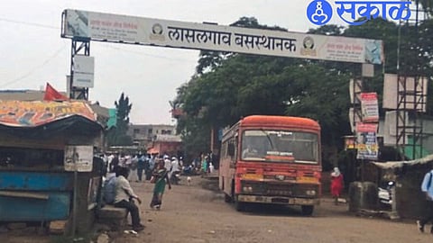 Lasalgaon bus stand reconstructed through special efforts of Minister Chhagan Bhujbal nashik news