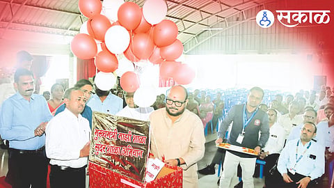 Launch of My School Beautiful School Campaign by gulabrao patil 