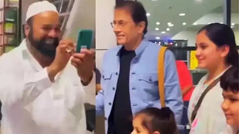 Muslim Family Clicked Photo With Ramayan Ram Arun Govil