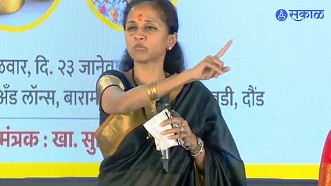 Political Uproar: Supriya Sule Demands Forced Leave for Pune Police Commissioner Over Crime Surge