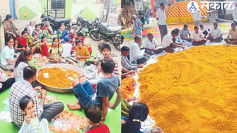 Bodwad will be allotted 6 quintals of Bundi 2100 kg ladu will be distributed to Jalgaon news