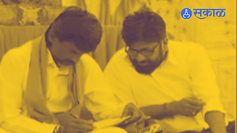 bacchu kadu Meet manoj jarange before maratha reservation agitation hunger strike in mumbai azad maidan  