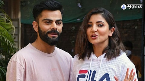 Virat Kohli and Anushka Sharma 