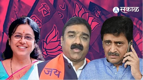 Maharashtra news Ashok Chavan Medha Kulkarni have been announced as candidates for Rajya Sabha by BJP knp94