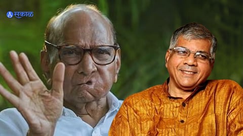 Sharad Pawar and vanchit bahujan aghadi and ambedkar 