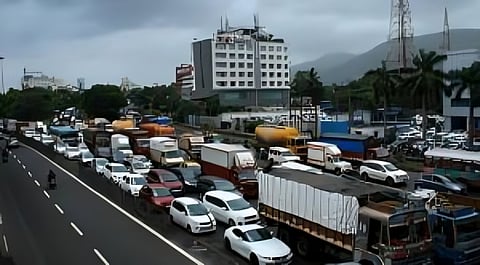 Navi Mumbai traffic 