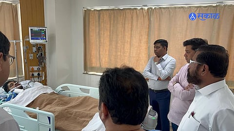 mumbai ekanth shinde in juperitar hospital 