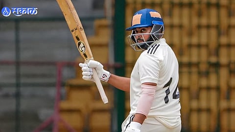 ranji trophy prithvi shaw marathi news