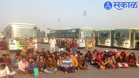 Nashik Citylinc Employees Strike