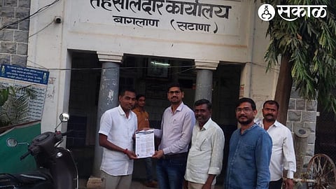 Sort out cremation issue in Gorane otherwise cremation in front of Tehsil office Gram Panchayat warning
