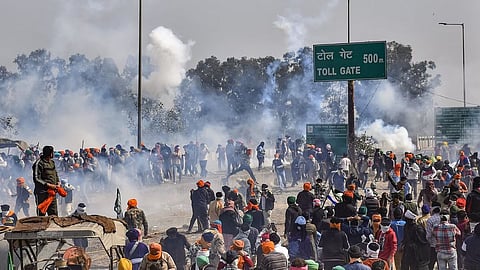 Farmers Protest File Photo 