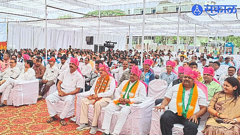 Speaking on occasion of laying foundation stone of the railway station, underpass work, MP Dr. Subhash Bhamre.