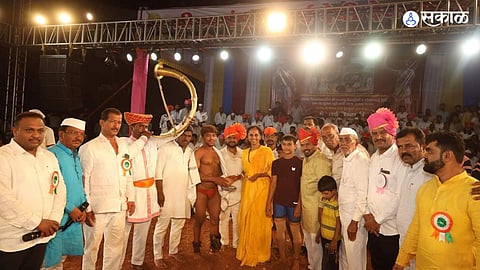kiran bhagat mehngai kesari wrestling competition sport