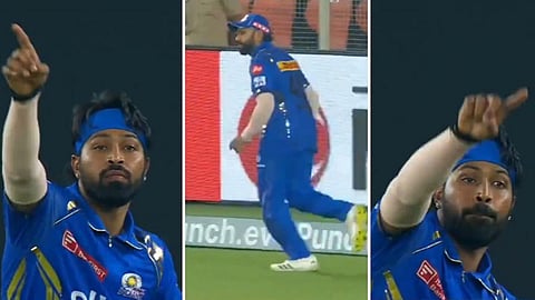 Hardik Pandya  GT vs MI IPL 2024 match video goes viral