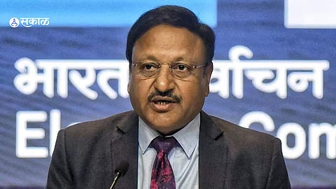 Election Commission chief Rajiv Kumar 