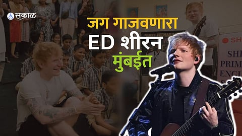 Ed Sheeran in Mumbai 