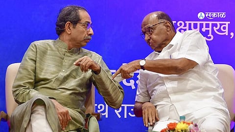 Uddhav Thackeray And Sharad Pawar
