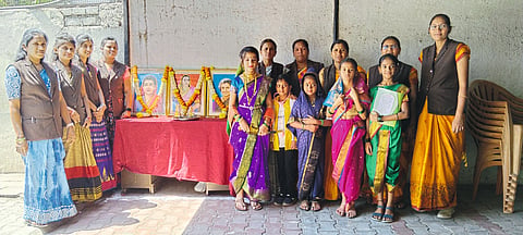 सौ. राणूबाई बारणे प्रशालेत 
महिला दिन उत्साहात