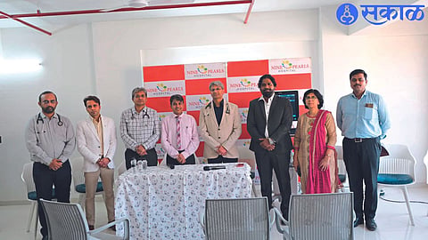 While giving information in a press conference at Nine Pearls Hospital, Director Dr.