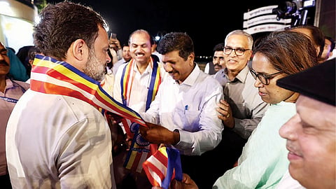 rahul gandhi and bhimrao ambedkar