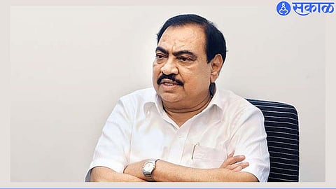 Former Minister Eknath Khadse