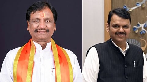 Ambadas Danve question to Devendra Fadnavis over airport renaming 