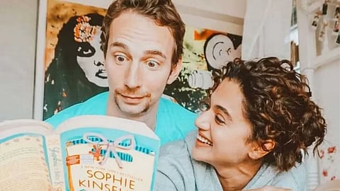 taapsee pannu marries boyfriend Mathias Boe in Udaipur Wedding report Latest marathi News  