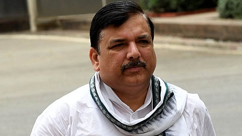 AAP MP Sanjay Singh Allegation Tihar jail looks like a concentration camp marathi Political News  