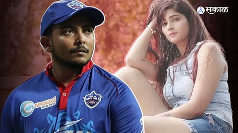 Prithvi Shaw-Sapna Gill  