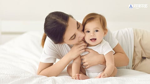 Motherhood and Emotional Health Baby developing communication

