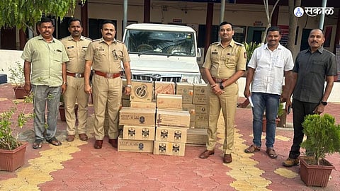 mangalwedha police seized alchol worth rs 6 lakh crime lok sabha election mission