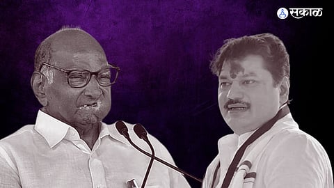 ''त्यांची लायकी नाही.. त्यांना कशाकशातून बाहेर काढलं, याची यादी वाचली तर फिरणं मुश्कील होईल'' पवारांचा धनंजय मुंडेंवर हल्ला