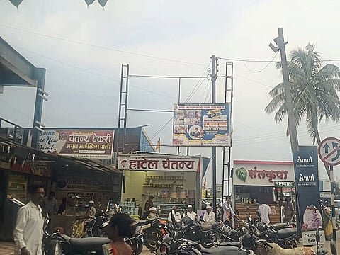 अनधिकृत होर्डिंग्जचे सांगाडे धोकादायक