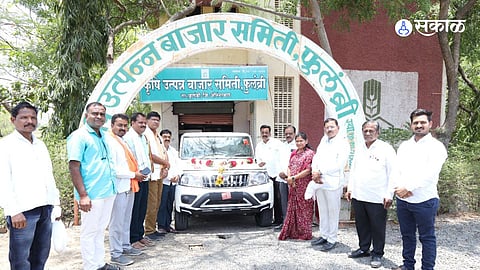 Phulambri Market Committee erns 74 lakhs of income of  during a year net profit of Rs 34 lakhs rak94