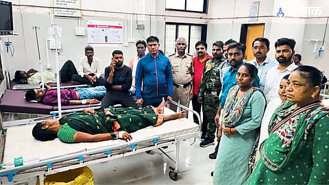 150 people poisoned in Naigaon by drinking Ambil Treatment of 12 patients started in Nanded