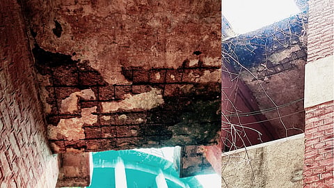 slab collapse in mhada colony vishrantwadi