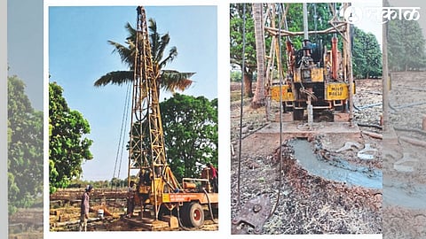Ganapur (Chopda) Shivarat Prakash Patil's field work in progress.